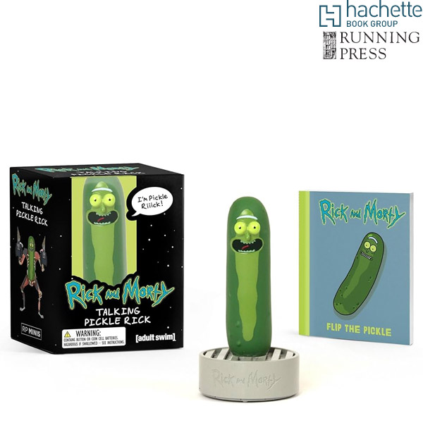 Running Press Rick and Morty Talking Pickle Rick